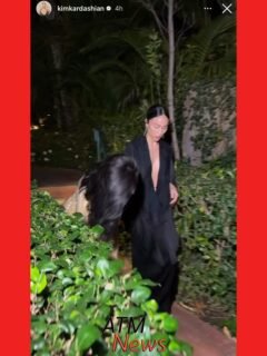 Oops! #KimKardashian posted a now-viral #video of the moment she stumbled and almost fell into a bush while wearing 8-inch heels, ahead of Vanity Fair’s Oscars After Party.