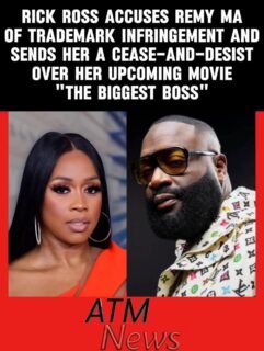 Oops! #RickRoss reportedly sent #RemyMa a cease-and-desist letter after learning that her network, "The Remy Network," is working on a movie called 'The Biggest Boss.'—Ross’s #lawyers said that Ross owns the trade name "Biggest Boss" and that using it for the film would constitute infringement. They also claimed that the film featured Ross’s music without authorization.—The film itself is reportedly about a police officer who stole a drug dealer’s life story and became a rapper. Very similar to Ross, who was a correctional officer in #Florida before becoming a rapper.—According to her reps, Remy was unaware of the issues raised in the letter and reached out to Ross afterward. The title "The Biggest Boss" has since been removed from Remy’s website, according to reports.