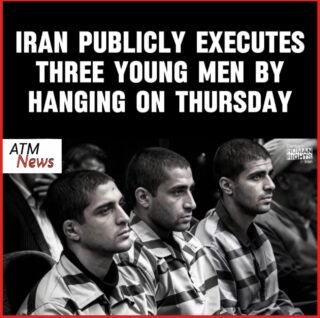 This is so sad! On the morning of Thursday, March 19, 2026, Iranian authorities publicly hanged 19-year-old Saleh Mohammadi, Saeed Davoudi, 21, and Mehdi Ghasemi, who were all arrested in January during the anti-regime #protests.—They were convicted of "waging war against God," and handed death sentences.—Saleh, a wrestler who turned 19 while in prison on March 11, was accused of killing a security guard during the protests, an accusation he initially denied. However, he later "confessed" to the killing after being subjected to torture. He eventually told the court that the confession was not valid because it was under torture, but the court refused to listen and decided to let the death sentence stand.—On Wednesday, March 18, another young man who was convicted of espionage was also executed in a similar fashion. Dozens of other children and #teenagers who have also been arrested for participating in the protests are also expected to be publicly executed in the near future.—#SalehMohammadi #SaeedDavoudi #MehdiGhasemi