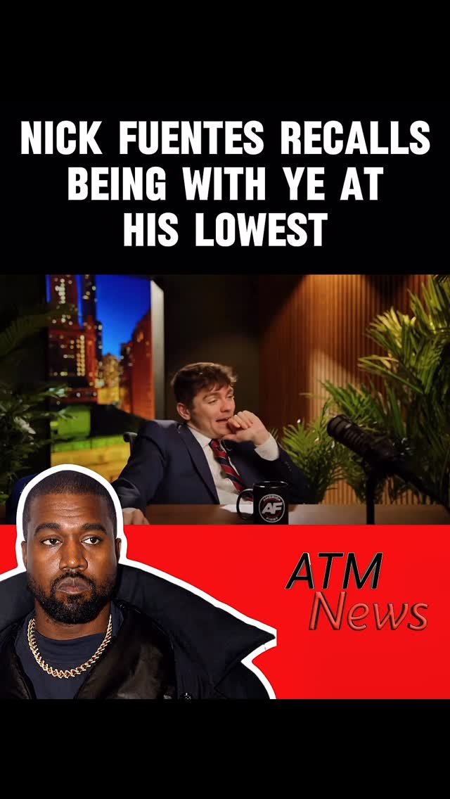 Political Commentator #NickFuentes recalls being with #Kanye at his lowest when brands were cutting ties with him. He believes Kanye’s apology to Rabbi Yosef Pinto is what made his #SoFi comeback possible.