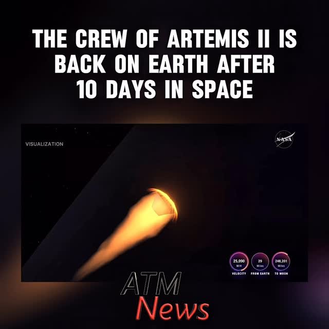 The #Orion capsule splashed down in the #PacificOcean off the coast of San Diego at 8:07 p.m ET on Friday. All four #astronauts were successfully recovered 🙏