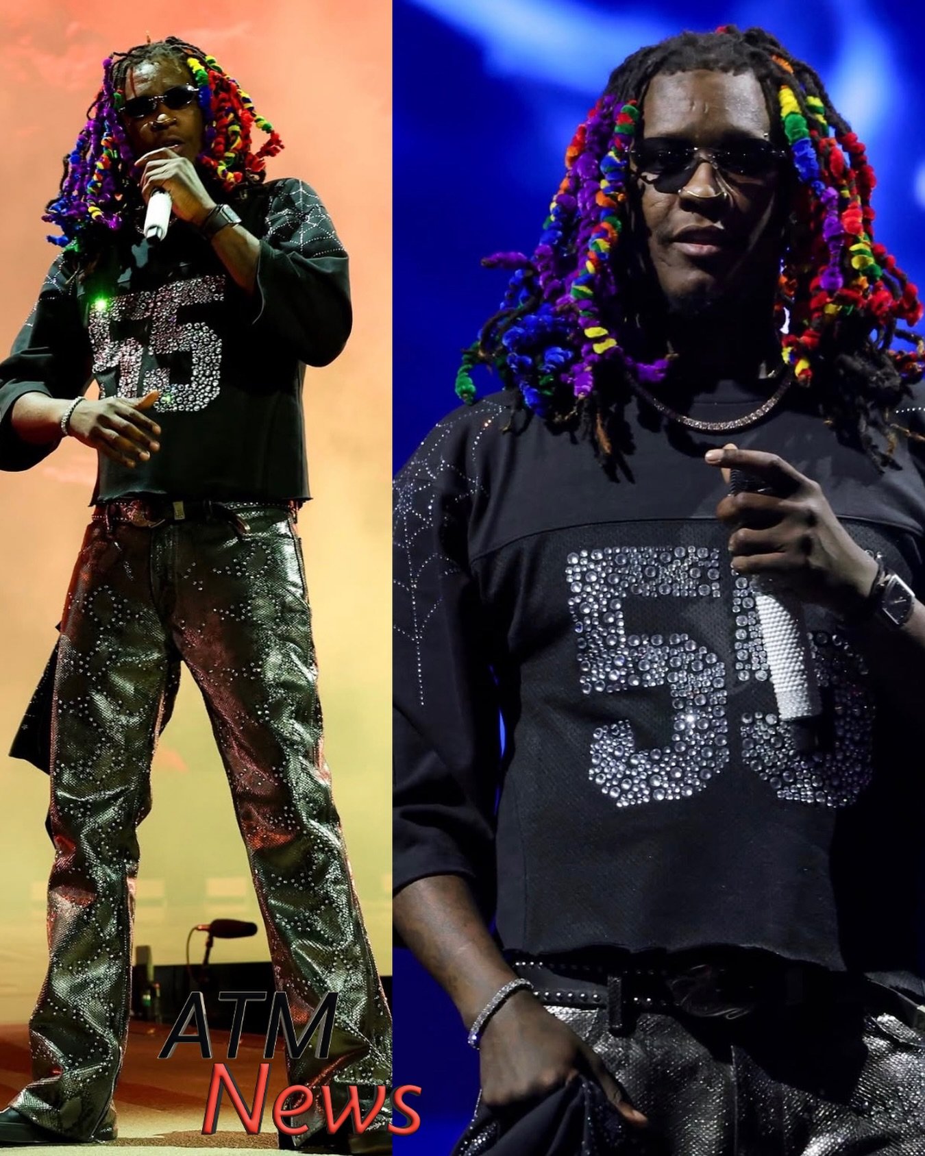 #YoungThug’s Coachella #hairstyle is the talk of the internet 😮‍💨