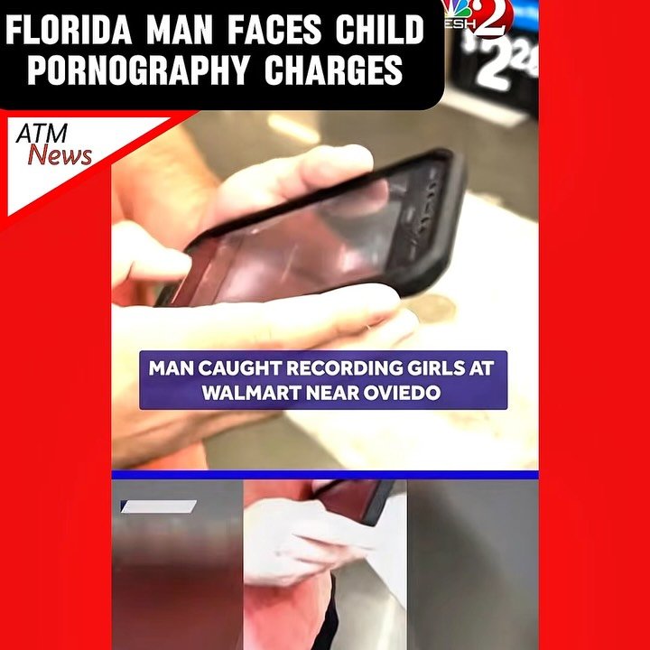On Sunday, April 26, Jamilette Santana and her #husband were shopping at #Walmart in Oviedo, Florida, with their 4- and 8-year-old daughters when she noticed a man recording them with his phone. The man, later identified as 21-year-old #DylanOuellette, then put his phone in his pocket and tried to walk out, but Santana’s husband quickly confronted him: "Show me the effing video, bro!"—#SeminoleCounty officers were called to the scene, and Ouellette was arrested. A search of his phone led to the discovery of hundreds of child sexual abuse materials, according to his arrest report. He also allegedly had recordings of other families on his phone. A Walmart employee even stated under oath that Ouellette told him, “I was recording little girls.”—He allegedly expressed on Telegram that he has a sexual preference for little girls between 7 and 14 years old, saying, "I would love to be able to [expletive] a girl from each age in that range,” and, “I wish I had a younger sister. Just a little cutie I could [expletive] on a regular basis."—Ouellette is now facing 50 counts of possession of child pornography. His bond was set at $1.75 million ($35,000 per count). He is not allowed to have contact with anyone under 18, use internet-capable devices, or visit places where #children congregate.—Records show Ouellette was also arrested in 2022 at age 17 for child pornography possession and was on juvenile probation until his latest arrest.—🎥 @wesh2