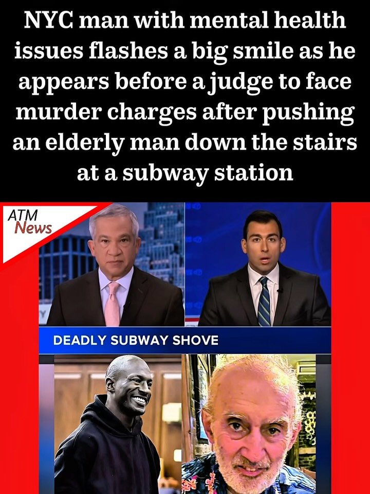 Rhamell Burke, 32, was taken into a psychiatric hold after police officers saw him acting erratically in the street around 3:30 p.m. on Thursday, May 7, 2026. He was released from the hold in about an hour, and 5 hours later, he allegedly pushed 76-year-old Ross Falzone down the stairs at #NewYorkCity’s 18th Street subway #station just after 9:30 p.m. —Calzone landed on his head, lifeless. He suffered a traumatic brain #injury as well as broken ribs and bones. He was declared dead at the hospital before 3 a.m. on Friday. —Burke has been charged with second-degree murder. As he appeared before a judge who ordered him held without bond, he flashed a big smile. —Prior to the murder, Burke was allegedly known for his random attacks on strangers, including police officers.