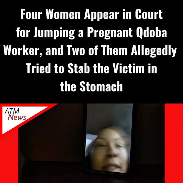 Four Indiana women, Aniyah Gooch, Dajah Gooch, Armoniah Malone, and Darrique Jackson, faced a judge on Monday, a day after they allegedly jumped a pregnant woman while she was working at a #Qdoba in Fishers, #Indiana. Two of the four, Aniyah and Dajah, allegedly pulled out knives during the attack in an attempt to stab the #victim in the stomach to kill her baby.—The victim told news outlets that she and Aniyah were messing with the same man, and that Aniyah was not happy that she got #pregnant and not her.—A judge set both Aniyah and Dajah’s bonds at $50,000 cash. Darrique Jackson was granted a 10,000 bond, and Armoniah Malone a $7,500 bond.