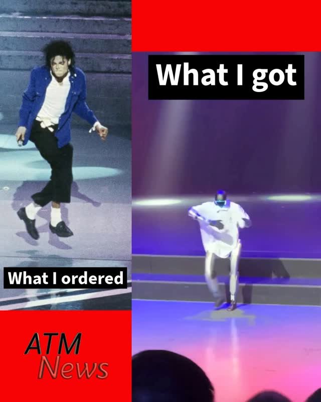 Lol! A humanoid #robot stumbled and collapsed while dancing to Michael Jackson’s "Billie Jean" during a live showcase in #Shenzhen, China, on May 19.