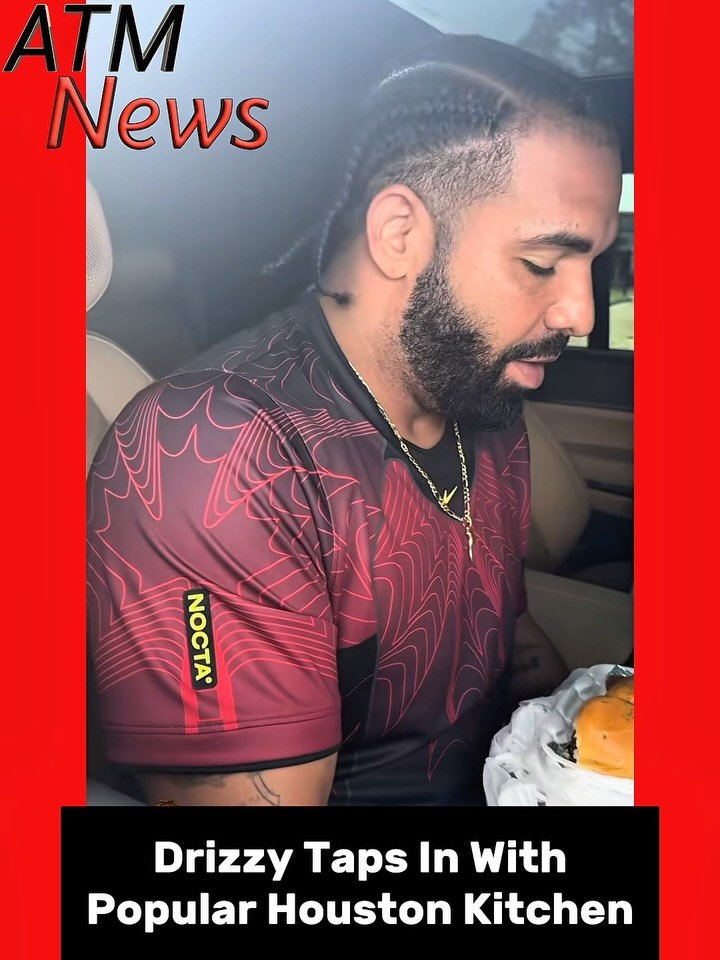 Okay!! #Drake enjoyed some of the yummy #food by popular #Houston delivery kitchen, @lostindasaucekitchen.