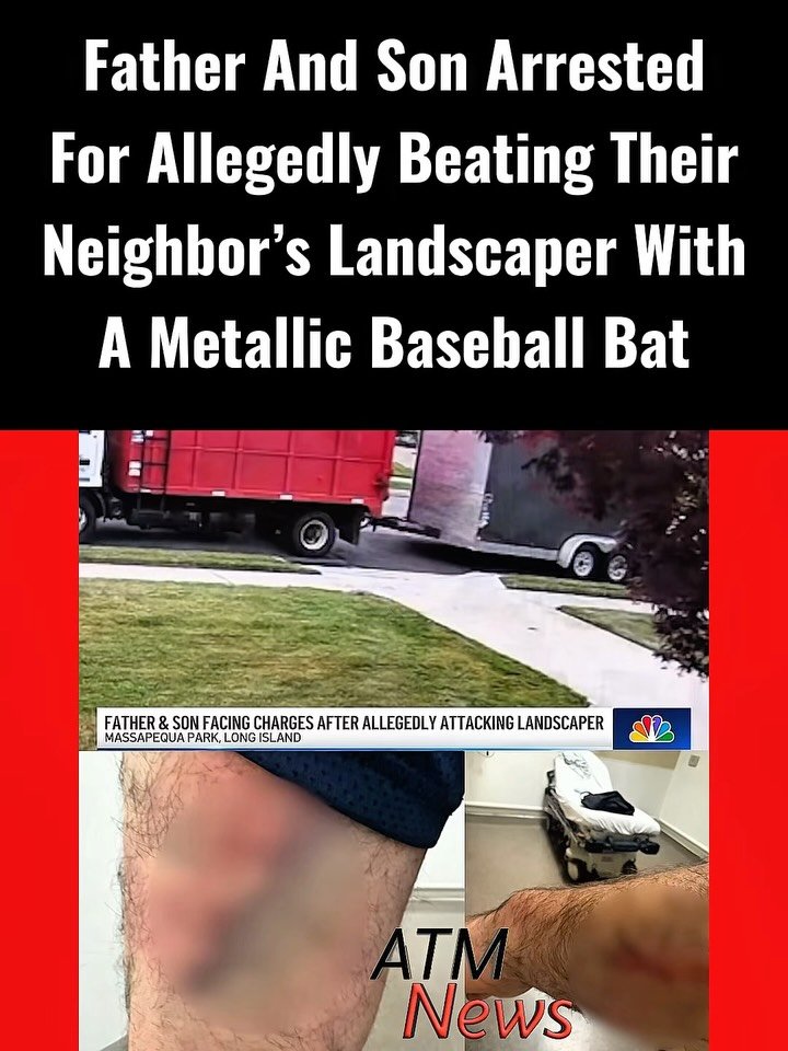 This is disturbing! A #father and son duo in Massapequa Park, NY,  pleaded not guilty after being arrested for beating their #neighbor’s landscaper with a metallic baseball bat and a wooden stick on Tuesday. —They accused the #landscaper of using the sidewalk near their home to access the neighbor's home, but the landscaper insists it is a public sidewalk.—They were both charged with second-degree assault and fourth-degree criminal possession of a weapon.