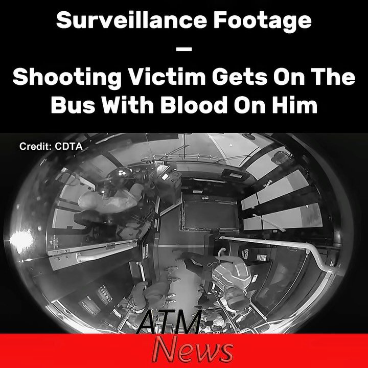Surveillance footage shows the moment a man who sustained a #gunshot wound hopped on a #bus in Albany, NY, on July 11 with blood on him.—The bus driver called 911, and he was treated at the hospital. While no arrest has been made, police believe he was shot at a #McDonalds.