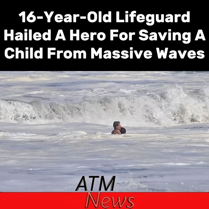 A 16-year-old rookie #lifeguard, identified only as Ryder, who is still in high school, fearlessly jumped in to rescue a 10-year-old boy from dangerous waves at Seabright State Beach in #SantaCruz, California, on July 25.—Witnesses were impressed and applauded Ryder’s courage, and stressed that the #struggle with the waves lasted much longer than the video shows and that Ryder never let go of the child.—The video has renewed calls for lifeguards to be officially recognized as first responders.—🎥 @santacruznow