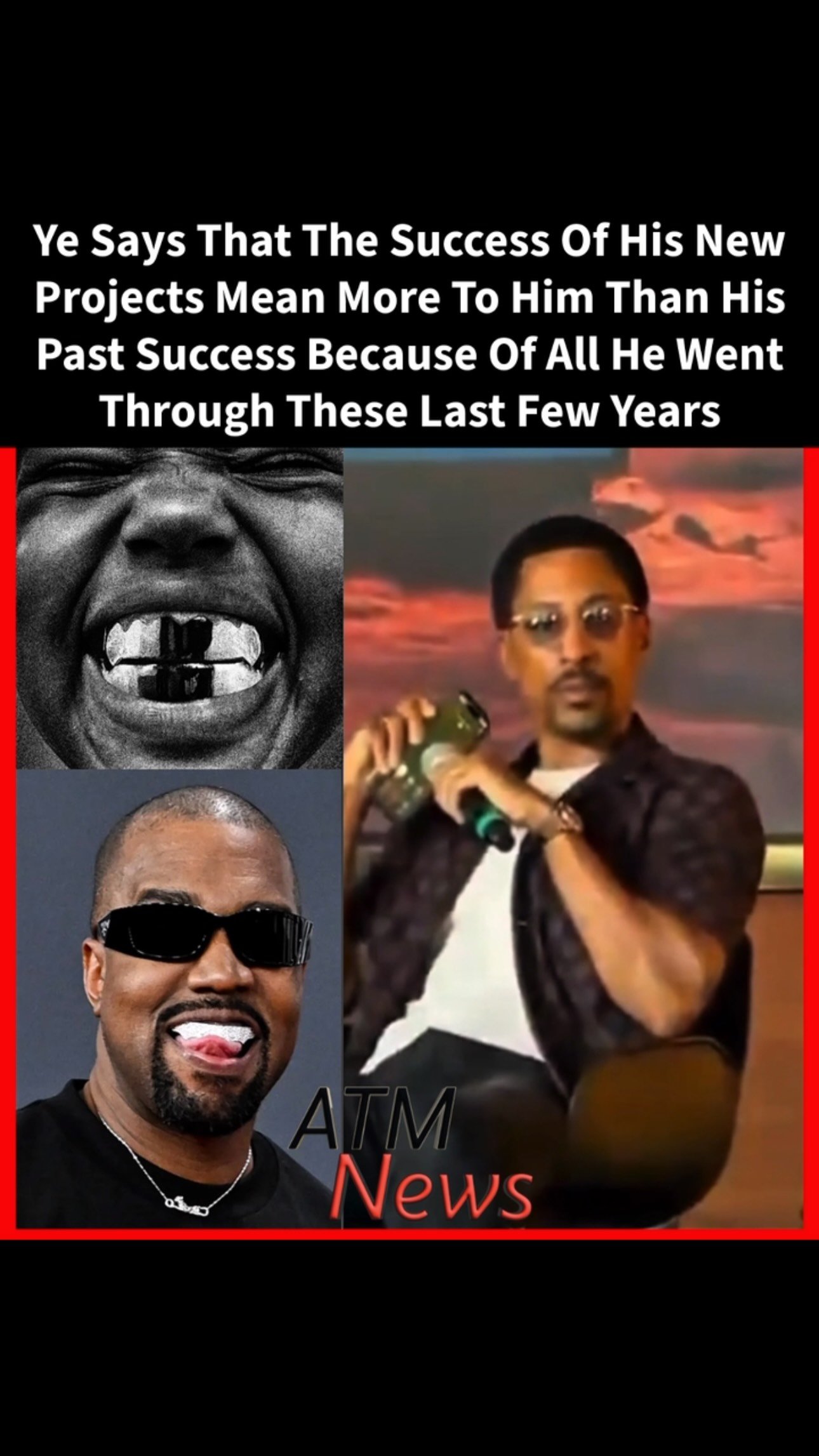 #Kanye said that all the support his recent releases have received means the world to him and feels even more special than the success of his early projects, given the very public #MentalHealth episodes he went through in recent years.