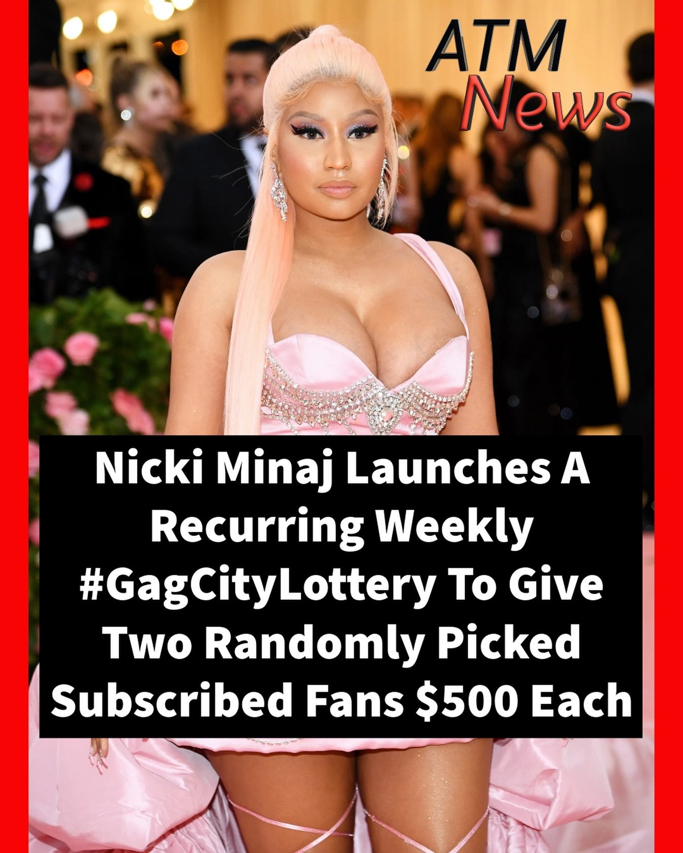 A #GenerousQueen! #Nicki told her Twitter subscribers on Saturday that she will randomly select two of them every week for a $500 #prize each. The prize for her #NickiTrivia, during which she asks fans questions, will also increase from $100 to $500 for each winner. She is also planning to select student fans for scholarship giveaways soon.—This comes after rumors claiming she was broke.