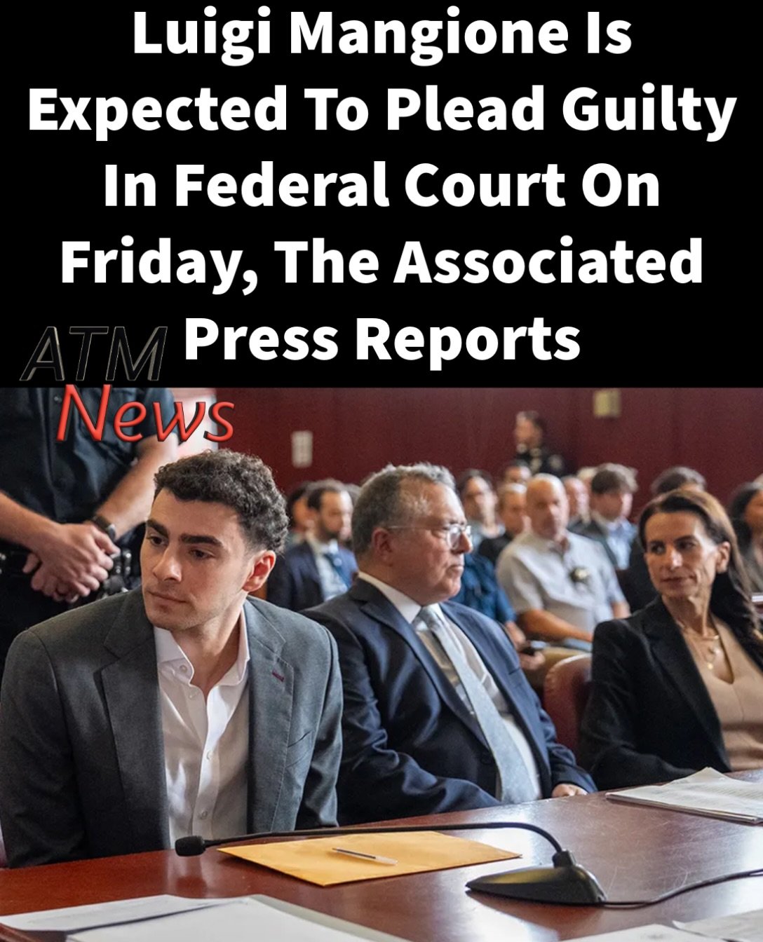 According to @apnews, #LuigiMangione is expected to plead guilty during a surprise hearing that both federal prosecutors and Mangione’s defense attorneys scheduled for Friday morning.—The outlet reports that if Mangione does indeed plead guilty in his federal stalking case and the case is resolved before the September 8 state trial begins, his lawyers can then ask a #judge to toss the state case on double jeopardy grounds. —The state, however, insists that double jeopardy does not apply to this case because federal and state prosecutors filed completely different charges. The court will have the final say.