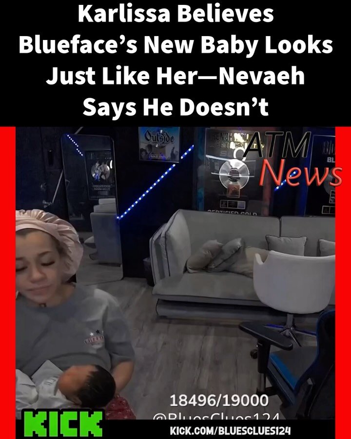 #KarlissaSaffold said that #baby Jonathan Jr. looks just like her, but #Nevaeh said he does not.