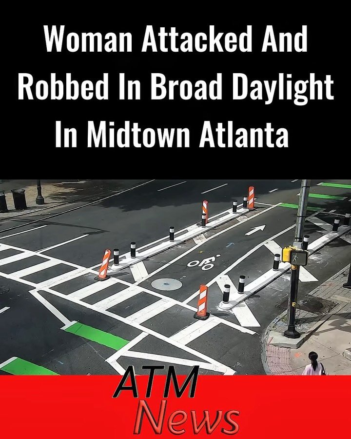 Atlanta police are searching for a man accused of attacking and robbing a woman in Midtown on Saturday, October 3, 2026.—Police say the man followed the victim from the Midtown MARTA station to 10th and West Peachtree streets shortly before 2 p.m. He demanded her purse and iPhone while claiming to have a gun.—During a struggle, the suspect allegedly punched her in the eye and stole her phone and driver’s license before fleeing north on West Peachtree Street.—Anyone with information can contact Crime Stoppers.