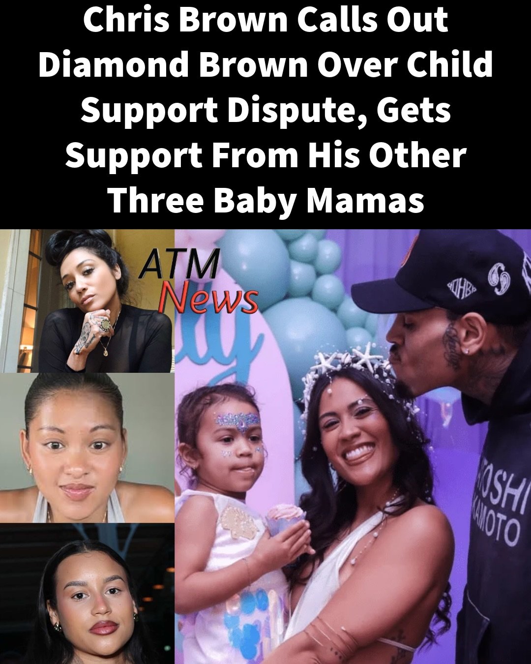 Oops! Nia Guzman, Ammika Harris, and Jada Wallace, who share children with Chris Brown, have all shared statements supporting him as his custody and child support dispute with Diamond Brown intensifies.In new court filings reviewed by TMZ, Diamond Brown, who shares 4-year-old daughter Lovely with Chris, has proposed a monthly budget exceeding $45,000. She says she earns about $1,500 a month and wants adequate support for their daughter’s needs. She also alleges Chris has withheld financial documents needed to determine payments, but she estimates his monthly income at $5.5 million to $7.3 million. Diamond is also seeking primary physical custody, while Chris has opposed that request and asked for joint custody.