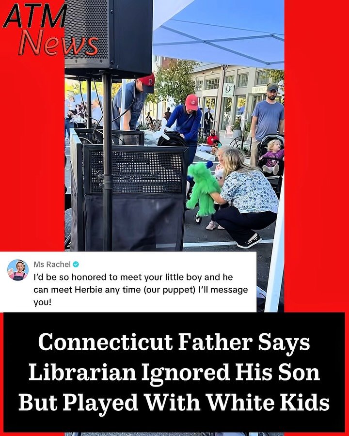 A librarian in Darien, Connecticut, has been placed on administrative leave after a family alleged she ignored their 17-month-old Black son, Messiah, while interacting with White children during a puppet activity at Darien Commons on October 3. Messiah’s father, Micah Whitaker, posted a video of the encounter on TikTok, and it has since gone viral. He said the librarian put the puppet away at one point, then brought it back out to engage with other children as they began leaving.Darien Library has hired an independent law firm to investigate. The Norwalk NAACP is also reviewing the incident. According to the NAACP, the librarian initially said she had not noticed Messiah standing to the side.Ms. Rachel commented on the video, saying she would be honored to meet Messiah.—Videos: TikTok/ takethewillmike and ABC7