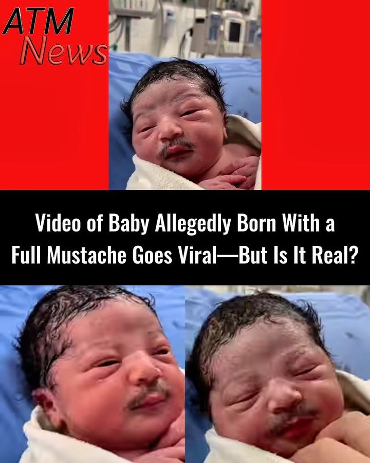 A video that appears to show a newborn with a thick, dark mustache is spreading across social media, amusing viewers and prompting questions about whether the footage is authentic. Despite claims that the baby was born in Ecuador, the infant’s identity, birth location, and original source of the footage have not been independently confirmed. The little guy looks ready to clock in and complain about the mortgage, but whether that mustache came from the womb or a computer remains unconfirmed. 🥸