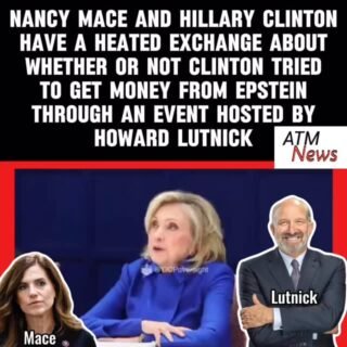 Representative #NancyMace pressed #HillaryClinton on whether or not she tried to get #JeffreyEpstein to donate to her 2016 campaign through a fundraiser event organized for her by the then CEO of Cantor Fitzgerald and current Secretary of Commerce, #HowardLutnick.