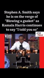 #StephenASmith went off on #KamalaHarris after she said "I told you so" during her speech at #JesseJackson’s funeral service.