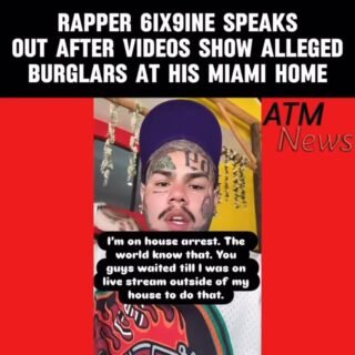 Rapper #6ix9ine calls out the 4 #gunmen who invaded his home in #Miami, allegedly asking for #cash and #car keys, and holding his 60-year-old mom hostage.
—
🎥 @tmz_tv