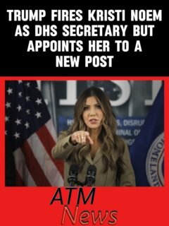 #Trump announced on #TruthSocial that, effective March 31, 2026, #KristiNoem will no longer serve as  Secretary of Homeland Security. —This comes days after Noem claimed during a Senate hearing that Trump approved of DHS spending $220 million on ads, with her as the central figure.—Trump also said in his post that he has nominated Oklahoma Senator #MarkwayneMullin to replace Noem as the next DHS Secretary. —Noem, however, is not completely going away. She will now serve as Special Envoy for The Shield of the Americas, a new "Security Initiative in the Western Hemisphere" that Trump says he will announce on Saturday in Doral, Florida.