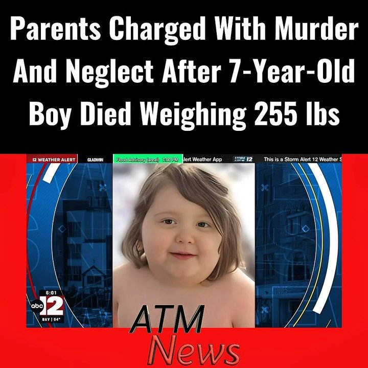 After months of investigation, #FlintTownship police arrested 40-year-old Damien O Brien and his wife, 41-year-old Jessica O Brien, this week on second-degree murder, torture, and child neglect charges.—They are accused of neglecting their 7-year-old #son, Casper, who died of heart failure in November 2025 due to morbid #obesity. He was weighing 255 lbs at the time of his death and was 50.5 inches tall. The normal weight of a #child who is 50.5 inches tall is between 50 and 73 lbs. —According to the authorities, both #parents had good careers, but weren't caring for Casper and his 5-year-old sister. They were allegedly living in poor conditions, were not even enrolled in school, and the government didn't know of their existence. They had no pediatrician, and Casper saw a doctor only once in his life, even though both parents had good health insurance.
