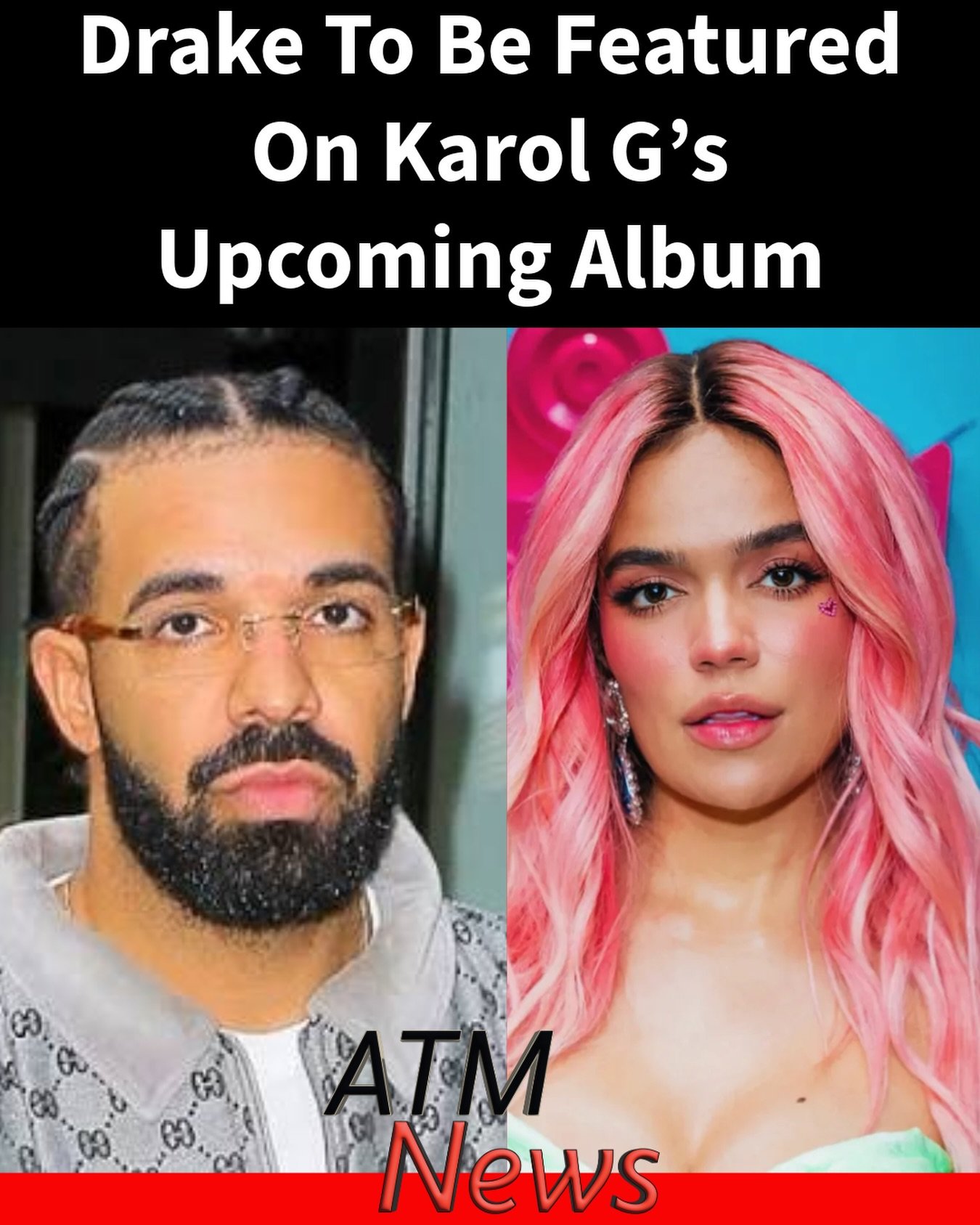 #KarolG’s upcoming album, “NO ME ARREPIENTO DE SENTIR TANTO,” has a #track, "Ahí," featuring #Drake.