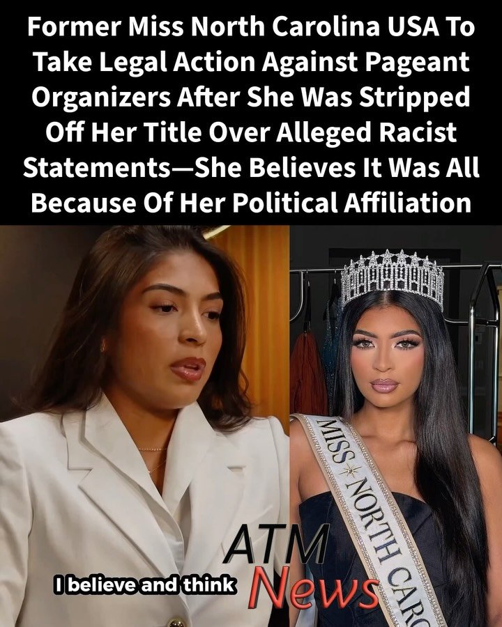 #BrittanyBoltinhouse, who won the 2026 #MissNorthCarolina USA but was recently stripped of her title, is now preparing to take legal action against pageant organizers who cited "racism" and "homophobia" as the reason behind their decision to dethrone her.—She believes she was dethroned because of her #conservative beliefs. During the 2024 election cycle, she openly expressed her support for President Trump and posted a photo from one of his rallies. Her attorney claims they have already uncovered some proof of what they are alleging and will expose the facts once their investigation is complete.—🎥 @carolinajournal