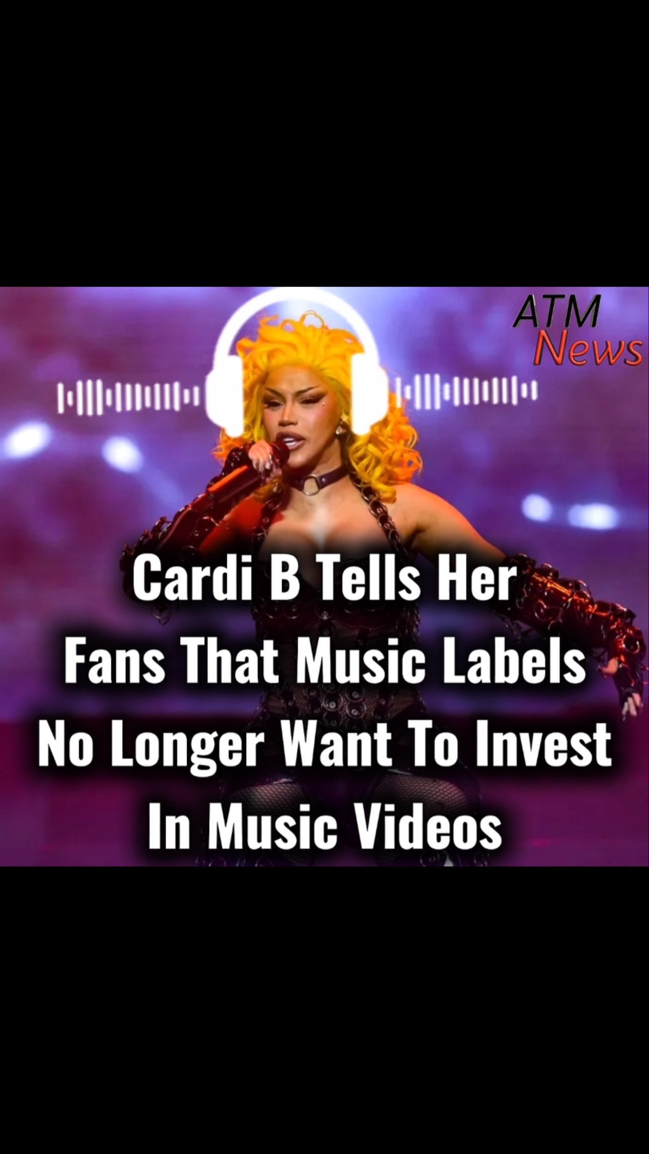 After some #fans criticized her recent moves, #CardiB responded that they should be happy she is even working on a music video for her recent release because record labels, including hers, no longer invest in videos.