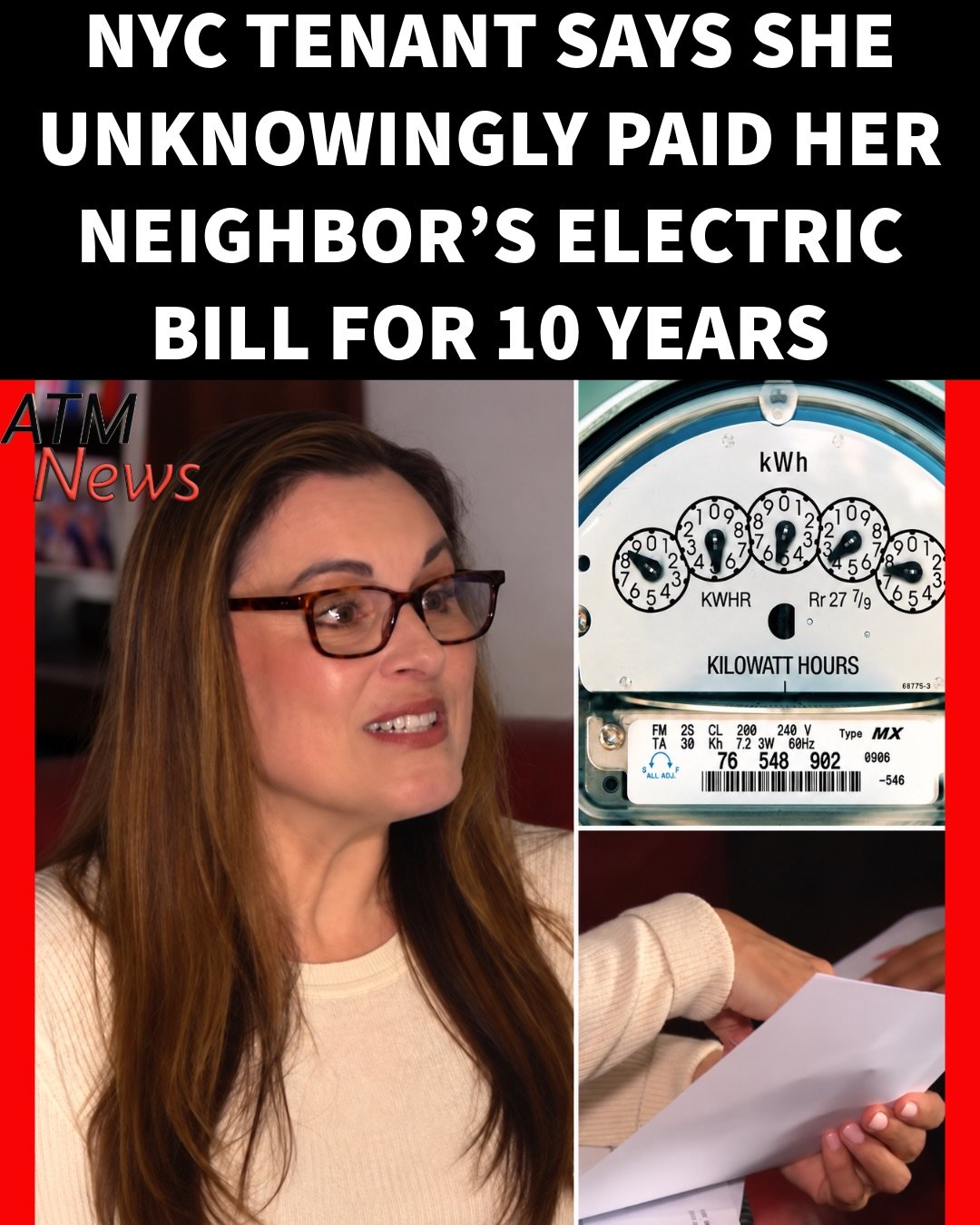 A Queens woman says she spent a decade unknowingly paying for her neighbor’s electricity.Nicole Nicoforo said electric utility company Con Edison initially blamed her high bills on summer temperatures. To cut costs, she washed dishes by hand and rarely used her air conditioner, but the charges kept climbing.After years of questioning the bills, she finally got an answer when the building manager inspected her electric meter and discovered it was wired to a different apartment. She had been paying for her neighbor’s power all along.