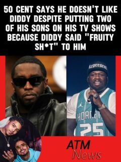 #50Cent claims there is no #feud between him and #Diddy, that's why two of his kids, #Quincy and #Justin, appeared on his shows 'Raising Kanan' and 'Ghost.'
—
He added that he just didn't like the "fruity sh*t" Diddy said to him, and that's why he trolls him so hard and even made a documentary about his recent legal woes.