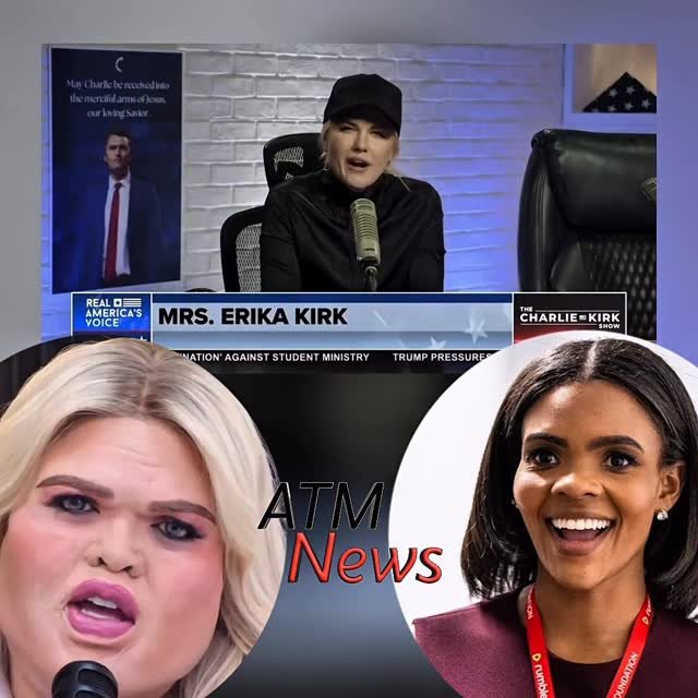 #ErikaKirk said she has been dehumanized in the media, and she specifically pointed to #Druski’s skit and #CandaceOwens’ theory on Charlie Kirk’s death.