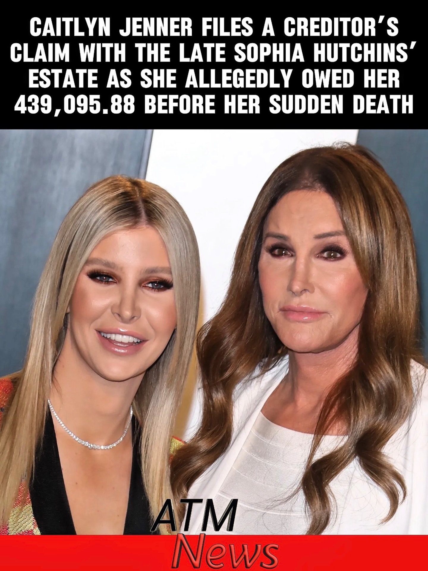 Months after filing a creditor’s claim following the sudden death of her late friend and manager, Sophia Hutchins, in an ATV #accident, #CaitlynJenner is still waiting to get reimbursed by Hutchins’ estate.—She claimed that Hutchins, who was 29 at the time of her 2025 death, spent more than $273K on her credit cards, which she was supposed to reimburse. Other charges include $7k in cash advances, $16k in debit card charges, and over $133K in shared legal fees for lawyers they retained together.—Caitlyn said that #SophiaHutchins had access to her cards for work reasons, but all personal spending was supposed to be repaid. Hutchins’ estate reportedly accepted the claim, but a judge has yet to approve it.