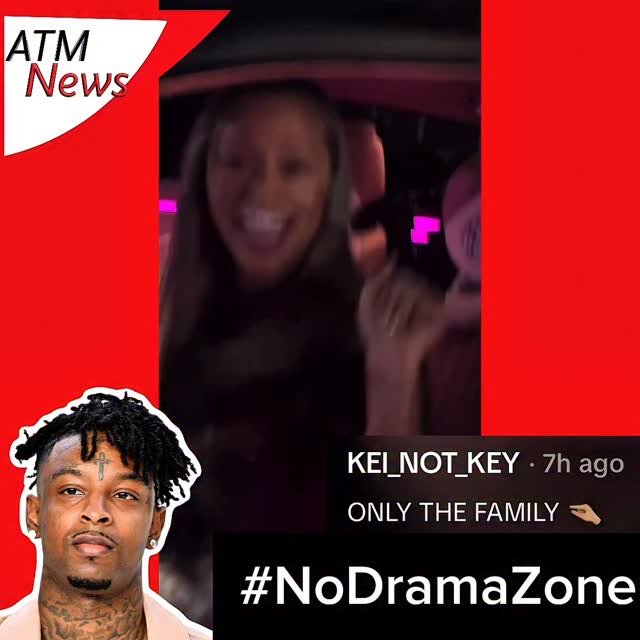 #KeyannaJoseph, mother of two of #21Savage’s 4 children, posted videos showing her close familial bond with #Latto to contradict online narratives claiming they do not get along.