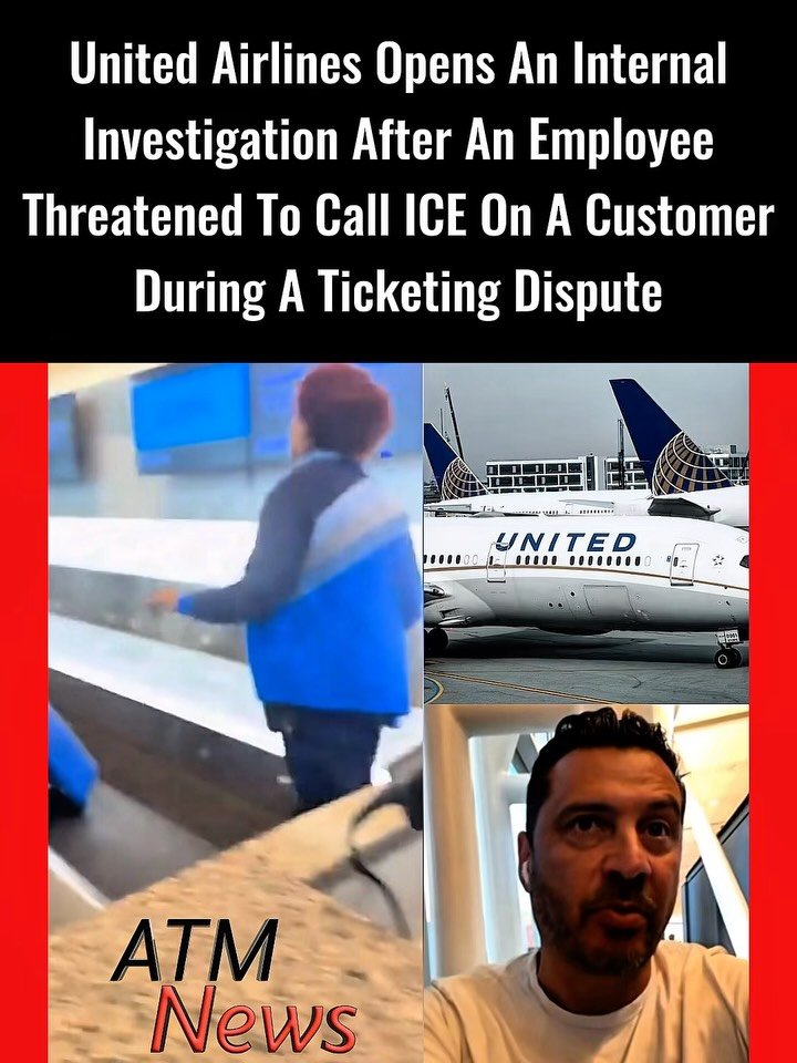 #UnitedAirlines said it has opened an internal investigation into a now-viral video that shows one of its employees at the San Francisco International Airport threatening to call #ICE on a man during a ticketing #dispute on Tuesday, July 14.—The customer, Julio Varela, said he was traveling to Canada with his family and was trying to get the United Airlines representatives to fix his daughter’s ticket, which had his daughter’s last name listed as her middle name. His wife made the mistake while booking the flights, but they were told someone at the ticket counter would be able to fix it.—According to Valera, one of the employees at the ticket counter was about to resolve the issue when the lady in the video suddenly stepped in and said they would not fix it. The dispute escalated, and the lady can be heard telling Valera, an American citizen, that she was going to call ICE because he wasn't behaving like a citizen.