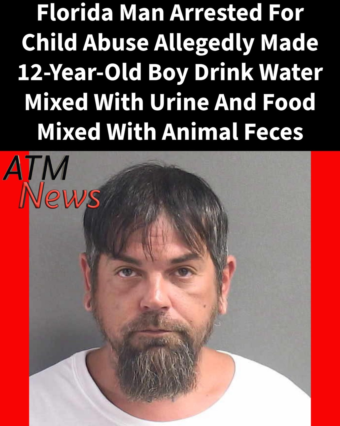 This is cruel!!! #WilliamConner, 42, was arrested in #OrmondBeach, Florida, this week and charged with two counts of child abuse and two counts of child neglect for allegedly putting a 12-year-old boy and a 14-year-old girl through cruel mistreatment and heinous punishment, the Volusia County Sheriff’s Office announced on Friday.—His main target was allegedly the 12-year-old #boy whom he allegedly locked in a detached camera-monitored laundry room without A/C, without a bathroom, and without water. Conner allegedly beat the child at times with a studded belt, electronic cords, and plastic spatulas. He also allegedly forced him, at times, to stay up all night and prevented him from falling asleep by using two-way audio to torment him. The 14-year-old #girl was also given the same punishment at times.—Even worse, the boy allegedly told investigators that Corner fed him #food mixed with animal feces and gave him water mixed with urine. When the boy learned the contents of the food and drink, the boy vomited, and Conner laughed.—A 33-year-old woman was also arrested in the case, but her relationship to the children was not given. They both bonded out.—The children are now in a safe environment, the Volusia County Sheriff’s Office said.