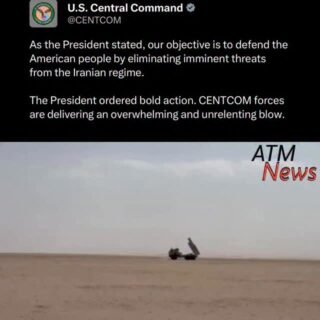 #CentralCommand released #UnclassifiedFootage of U.S. missiles and fighter jets striking targeted sites in #Iran.