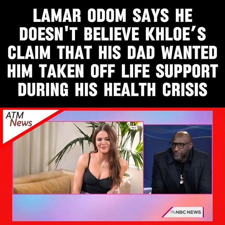 #LamarOdom has a hard time believing #Khloe’s claim that his dad, #JoeOdom, wanted him taken off life support during his 2015 health crisis so he could be on his #LifeInsurance.—🎥 @jennasheinelle