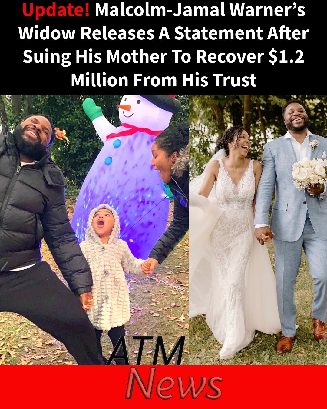 #TenishaWarner, late actor Malcolm-Jamal Warner’s widow, said in a statement to @people that she had no choice but to sue her mother-in-law after attempting to settle out of court. —She said that her late #husband was in the process of updating his estate plan to ensure she and their daughter would be covered in case something happened, but the new plan wasn't finalized before he tragically drowned in 2025, leaving her as their daughter’s sole provider.—As we previously reported, Malcolm-Jamal’s current trust was established in 1996, 20 years before he met his wife. His mother was named trustee. Tenisha claims that under their 2022 prenuptial agreement, her late husband had to open and maintain a $1 million life insurance policy for her, pay her $5000 a month as his chief of staff, plus an annual $16,000 anniversary payment, which she said he failed to deliver on before his sudden death, making her a creditor to his trust.