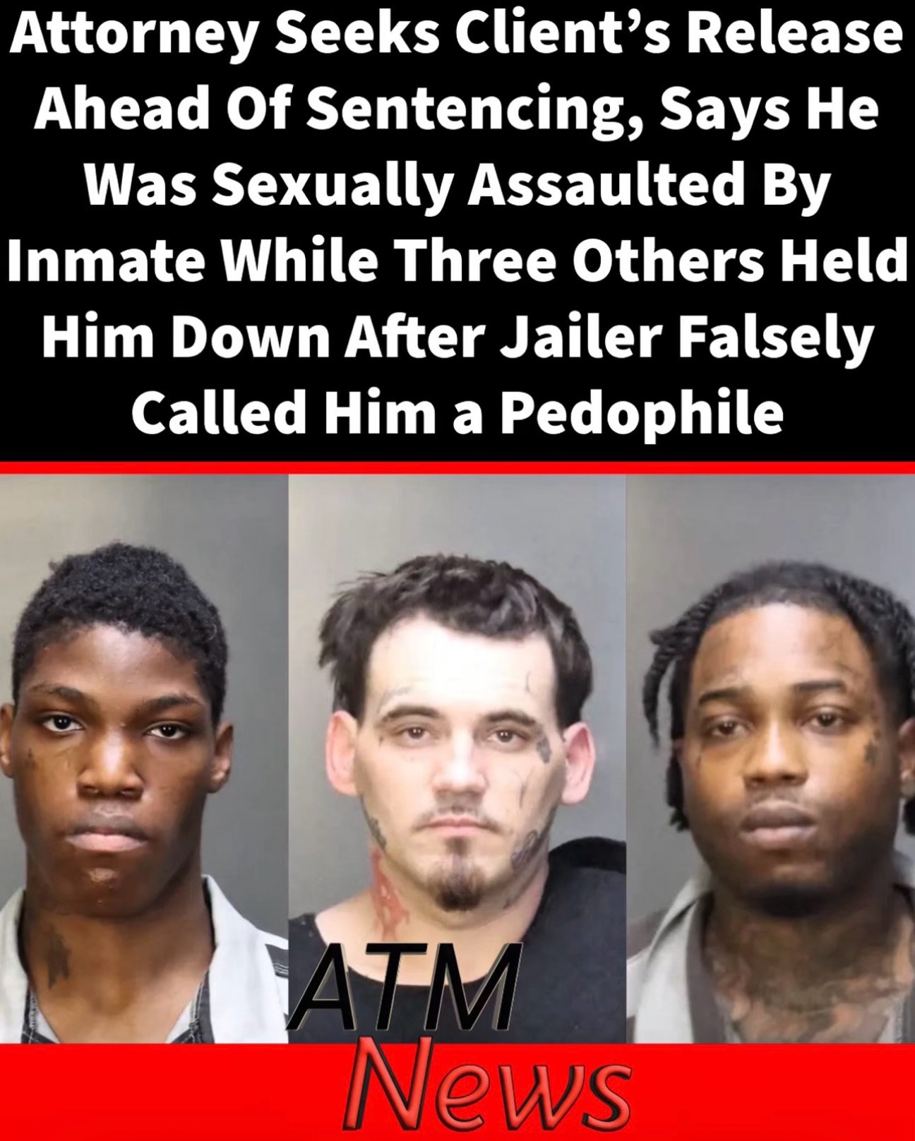 An attorney is seeking the release of a 34-year-old Texas inmate who was reportedly SAed by one inmate while three others restrained him at the Jack Harwell Detention Center in McLennan County on October 4, 2026.Chief Deputy Jake Burson confirmed to KWTX that the assault was captured on video. Davante Trevon Hicks, 22, Joseph Morgan Ivy, 24, and Sirdale Marcus McNelton, 31, have already been charged with aggravated s*xual ass*ult and organized criminal activity. A fourth inmate is expected to face the same charges. Attorney Mona Keathley claimed the assault occurred after a jailer falsely called her client a PDF when, in reality, he is jailed for drug possession and family violence, and prosecutors have already recommended that he be sentenced to 3 years of probation. Keathley has requested a personal recognizance bond or release with GPS monitoring for her client, who she says is suffering severe emotional distress in segregation, without access to hygiene products or calls to family. She also says he filed grievances alleging that jailers ignored his screams during the attack.