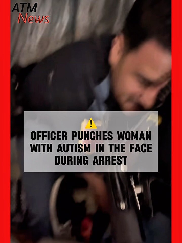 This is very #disturbing! Officers in #ElPaso, Texas, went to a 28-year-old lady’s home earlier this week to serve a warrant in connection with a #fight. As the lady pushed back during the arrest, one officer punched her hard in the head.—The lady has #autism, according to her mother.—🎥 @therealfitfamelpaso