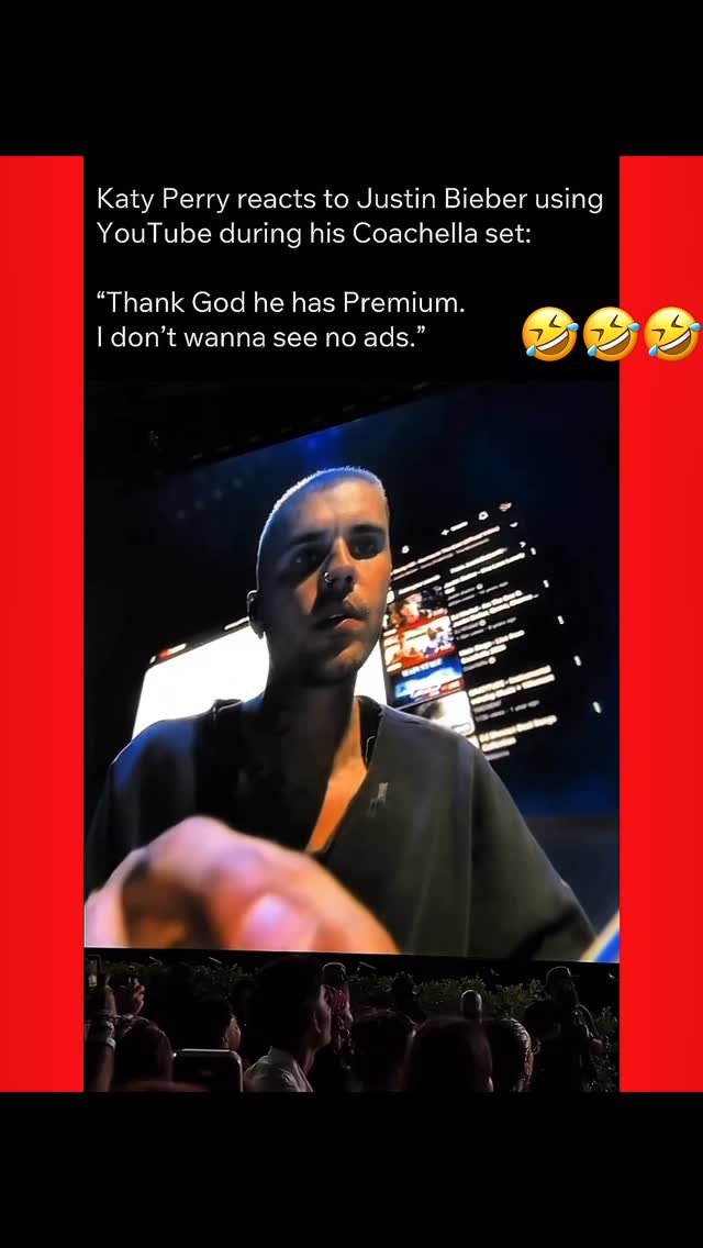 #KatyPerry wasn't there for the ads 😂.—Via @fboy