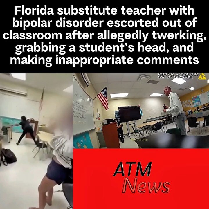 #AngelaFaithJourdan, who had served as a substitute #teacher at #LakeMinneolaHighSchool since February 2025, was escorted out of the classroom on Monday after she allegedly twerked, made inappropriate comments, including that she is a "million dollar prostitute," and also grabbed a #student by the head and neck.—Reports revealed that she suffers from #bipolar disorder, and the incident is viewed as a mental health episode. Nevertheless, she was charged with misdemeanor disorderly conduct, simple battery, and two counts of disruption of a school function.