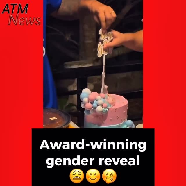 Whoever planned this #GenderReveal deserves an #award 😂.