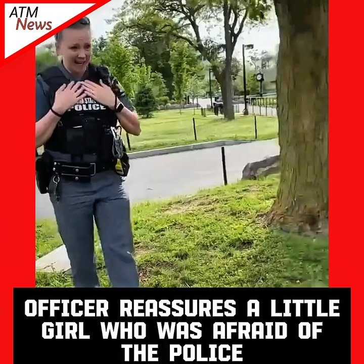 We need more of this 🥹! Children should feel #safe with the #police. Not #afraid.