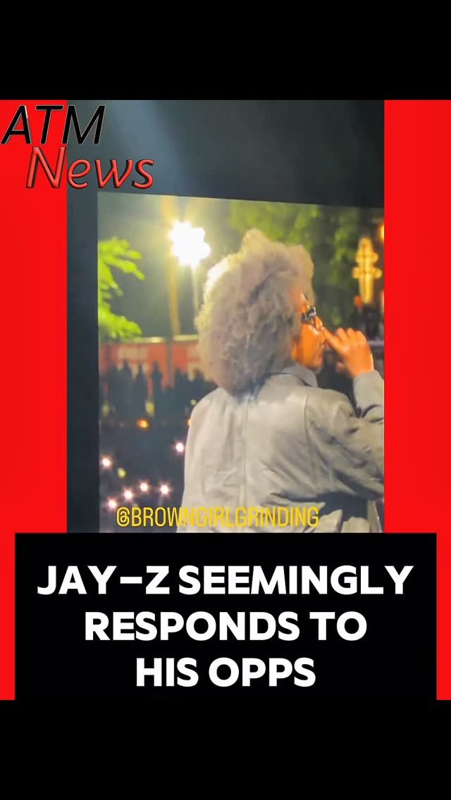 #JayZ said the #JigIsUp as he addressed those who have been speaking against him, including Nicki and Drake, in a freestyle during his set at the Roots Picnic in #Philly.