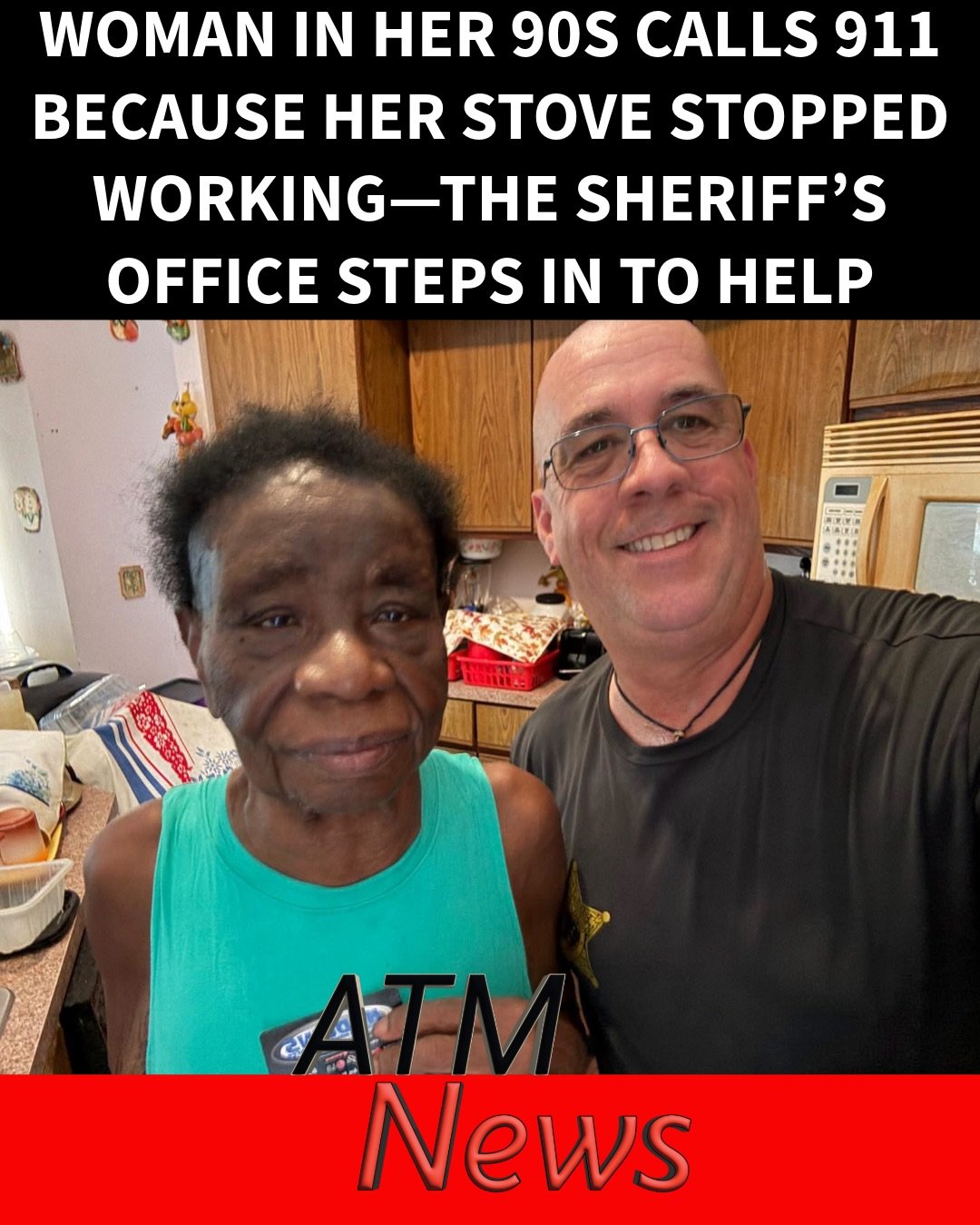 Yeah 👏! An elderly Florida woman recently called 911 saying her stove had stopped working and she couldn't #cook. Thankfully, the #OsceolaCounty Sheriff’s Office quickly stepped up, reached out to a local appliance store, which generously donated a replacement 🥲🤗