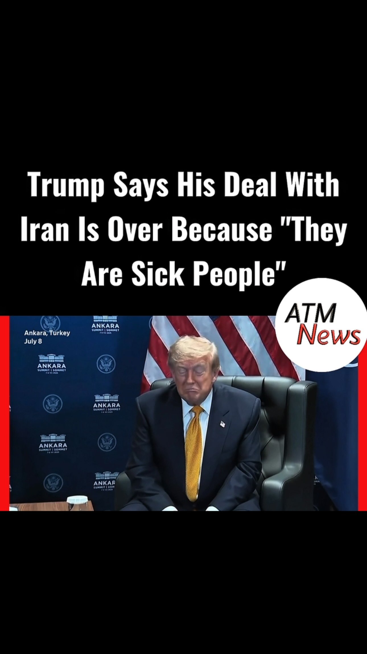 #Trump threatens to strike #Iran hard after saying that the #ceasefire is "over."