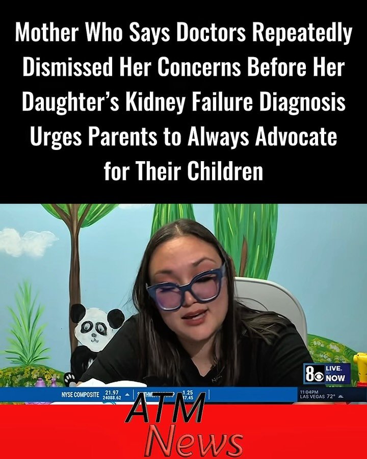 A Nevada mother is urging parents to advocate for their children after she says doctors repeatedly dismissed her concerns before her 7-year-old daughter was diagnosed with kidney failure.Jessica Leyva, of Las Vegas, told 8 News Now that her daughter, Aryelle, had been losing weight, experiencing muscle weakness, and struggling to walk. Despite repeatedly seeking medical help, Leyva said she was told to give her daughter more time.According to her fundraiser, Leyva took Aryelle to the hospital on September 19 for tooth pain and facial swelling. She was prescribed medicine for a suspected tooth infection.By September 22, the swelling had worsened and reached her right eye. Leyva brought her back, and testing revealed she had just 5% kidney function remaining. Aryelle was transferred by ambulance and admitted to intensive care.As of October 16, Aryelle remained at Summerlin Hospital in Las Vegas, receiving dialysis and awaiting a kidney donor.Leyva hopes their experience encourages other parents to speak up, ask questions, and keep seeking answers when something seems wrong with their child’s health.They have a GoFundMe for anyone who wishes to help.—🎥 News8Now/ 📸 GoFundMe